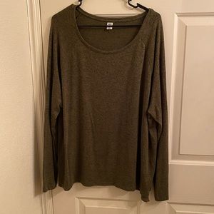 Old Navy army green long sleeve